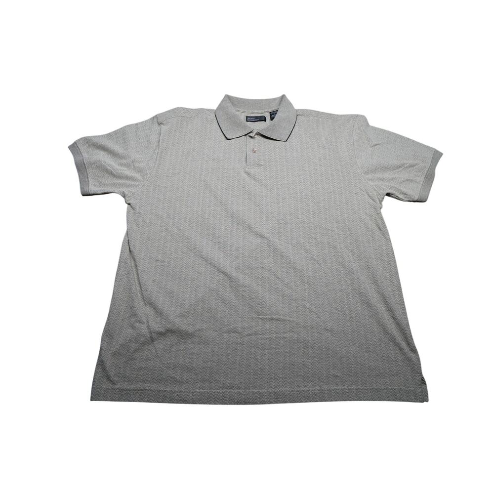 Marc Edwards Men's Pol Shirt Swift Dry Size XL Light Grey